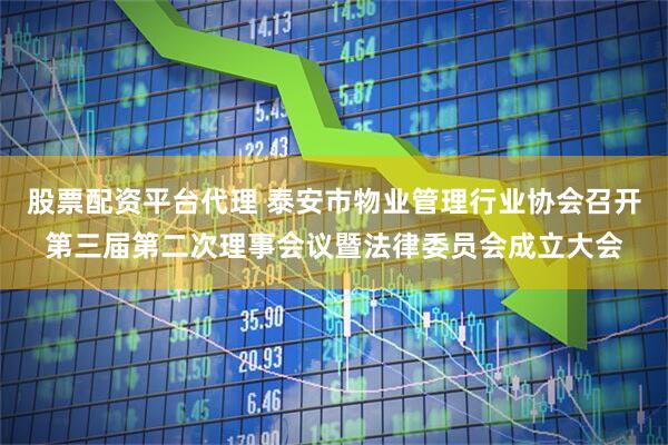 股票配资平台代理 泰安市物业管理行业协会召开第三届第二次理事会议暨法律委员会成立大会