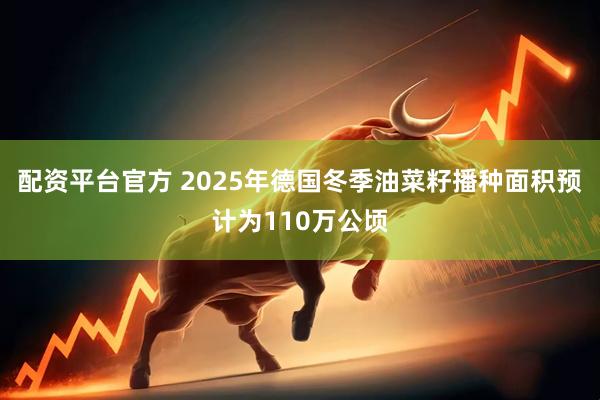配资平台官方 2025年德国冬季油菜籽播种面积预计为110万公顷